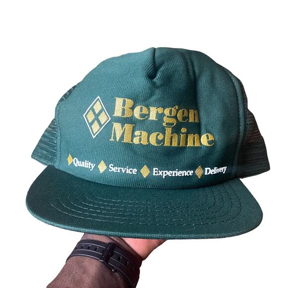Bergen Machine Vintage snapback hat - Picture 1 of 4
